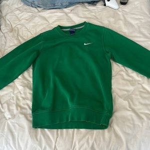 Green Nike crewneck